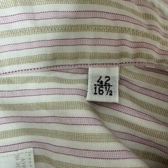 Pal Zileri striped button front shirt - Picture 7 of 11